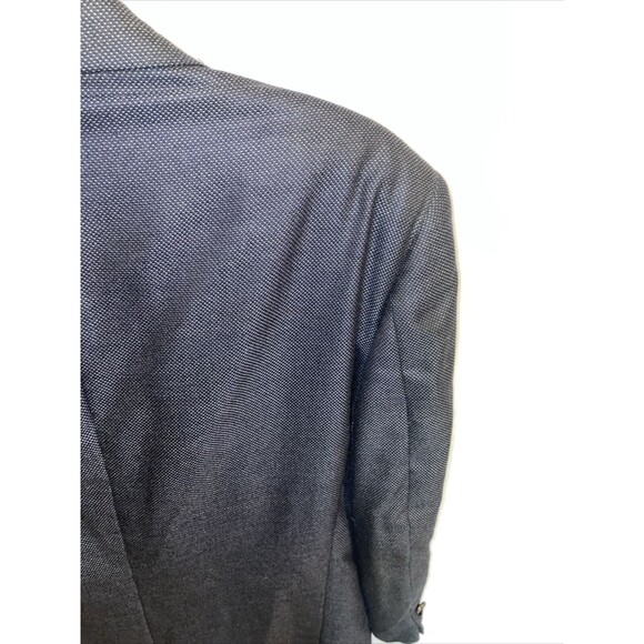 Ermenegildo Zegna Men’s Dress Blazer Sz 41R Charcoal Gray 100% Worsted Cashmere - Picture 11 of 13